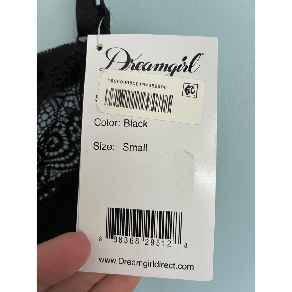 Lace Bra Black Small NWT Dreamgirl - Picture 6 of 10